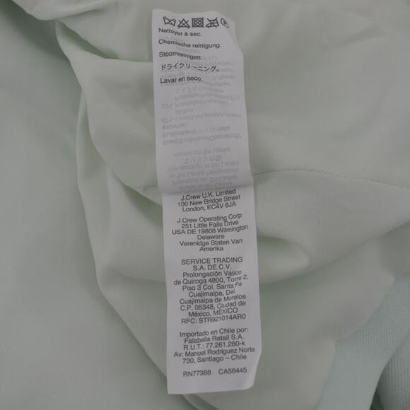 J Crew Parke Blazer In Stretch Linen Sea Spray H9710 Size 6 - Picture 13 of 16